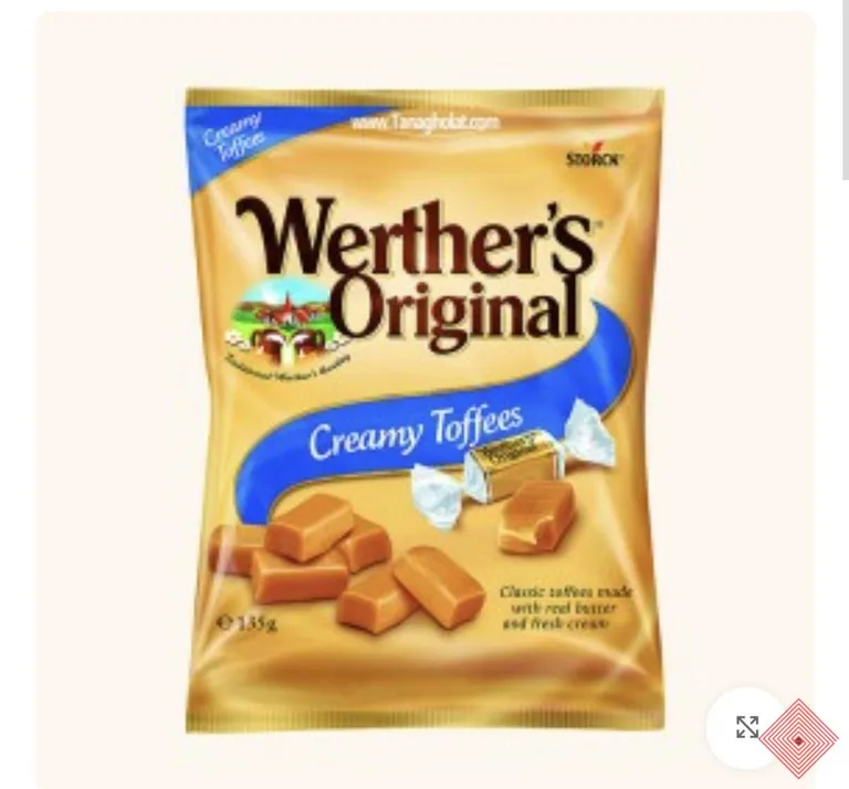 شکلات تافی نرم وردرز اورجینال 100 گرمی | Werther's Original Creamy Toffees