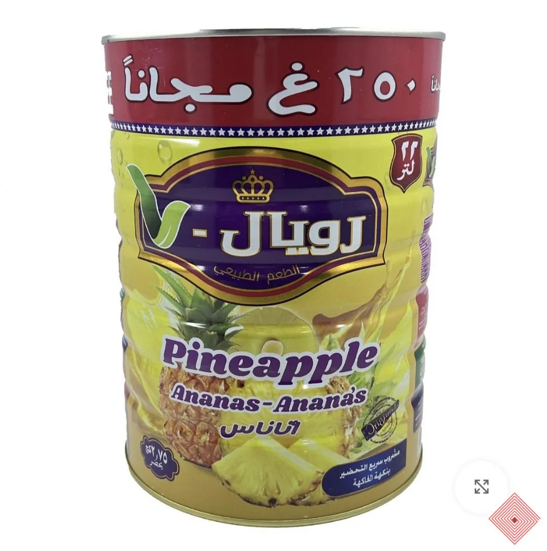 پودر شربت رویال آناناس | Royal Pineapple Powder | 2.75 کیلوگرم | محصول امارات، تصویر ۱