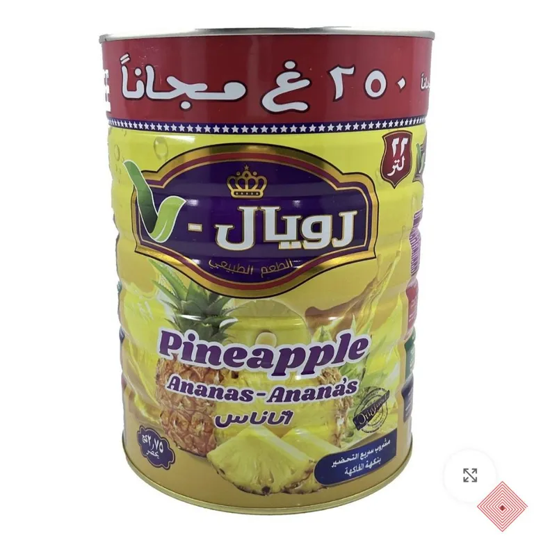 پودر شربت رویال آناناس | Royal Pineapple Powder | 2.75 کیلوگرم | محصول امارات