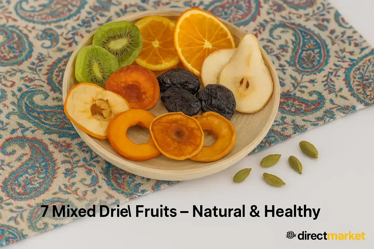 میوه خشک مخلوط ۷ میوه طبیعی | بسته سلامت اصفهان سنتر — ۲۵۰ گرم، تصویر ۱