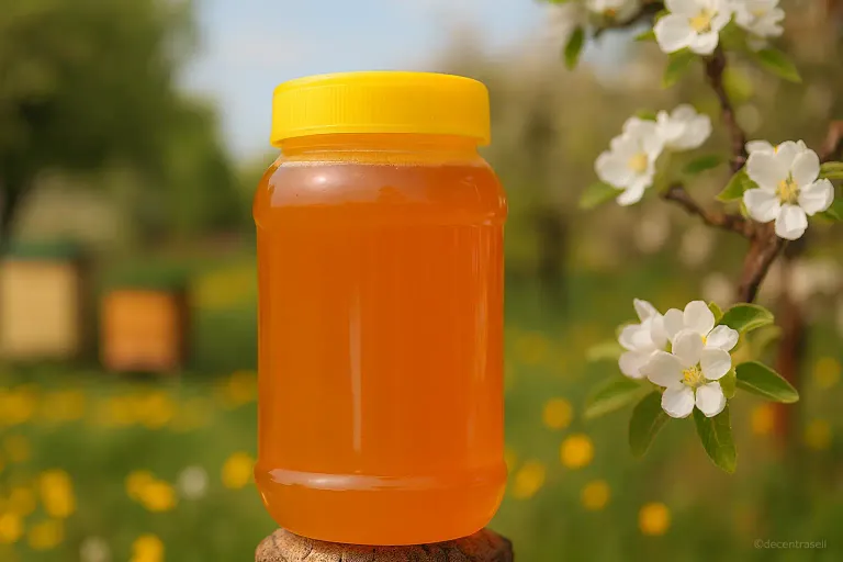 عسل طبیعی بهاره قائنات | ملایم، زرد روشن، برداشت خراسان جنوبی — ۵۰۰ گرم