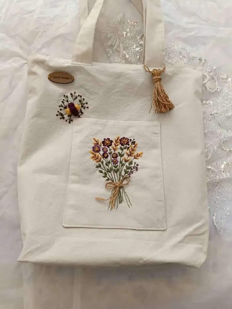 کیف پارچه ای جنس متقال 👜