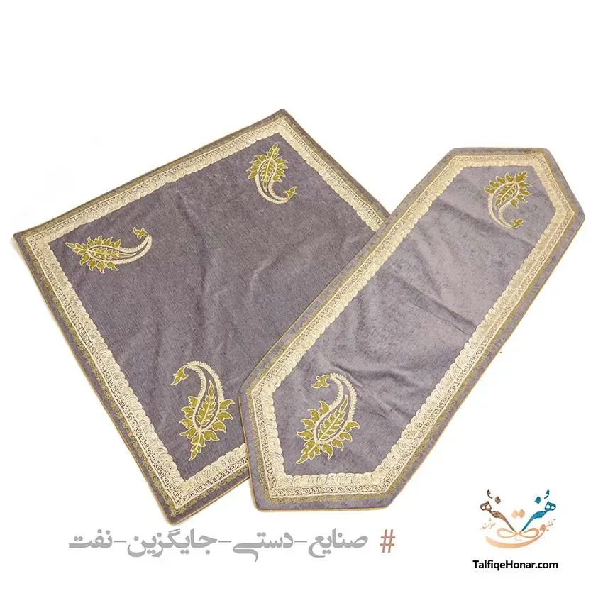 رومیزی گلابتون دوزی، تصویر ۱