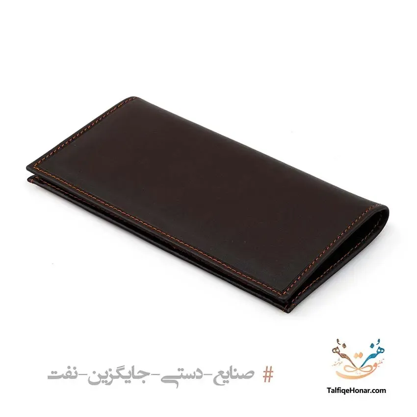 مجموعه کیف کتی، جاکارتی و کمربند؛ چرم گاوی؛ رنگ قهوه ای، تصویر ۳