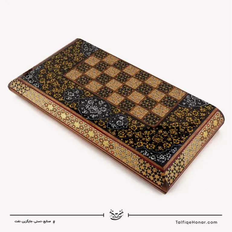 تخته نرد خاتم ومنییاتور سایز 50*50
