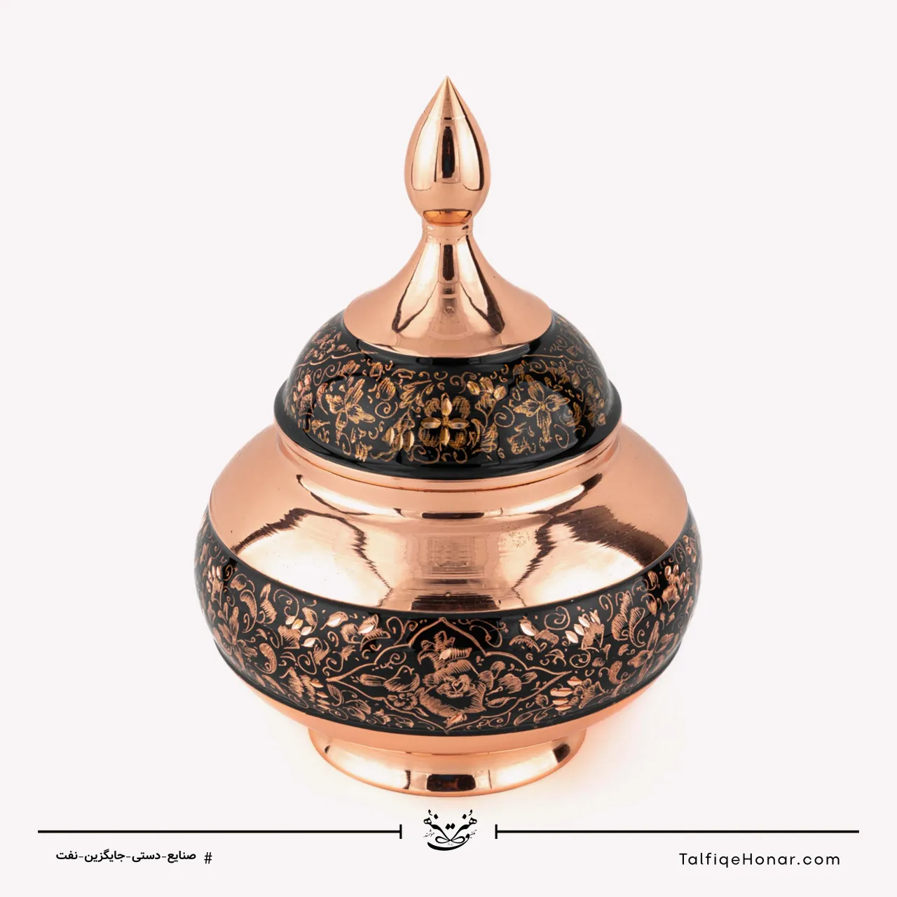 قندان مس الماس تراش طرح ویژه سایز 20، تصویر ۲