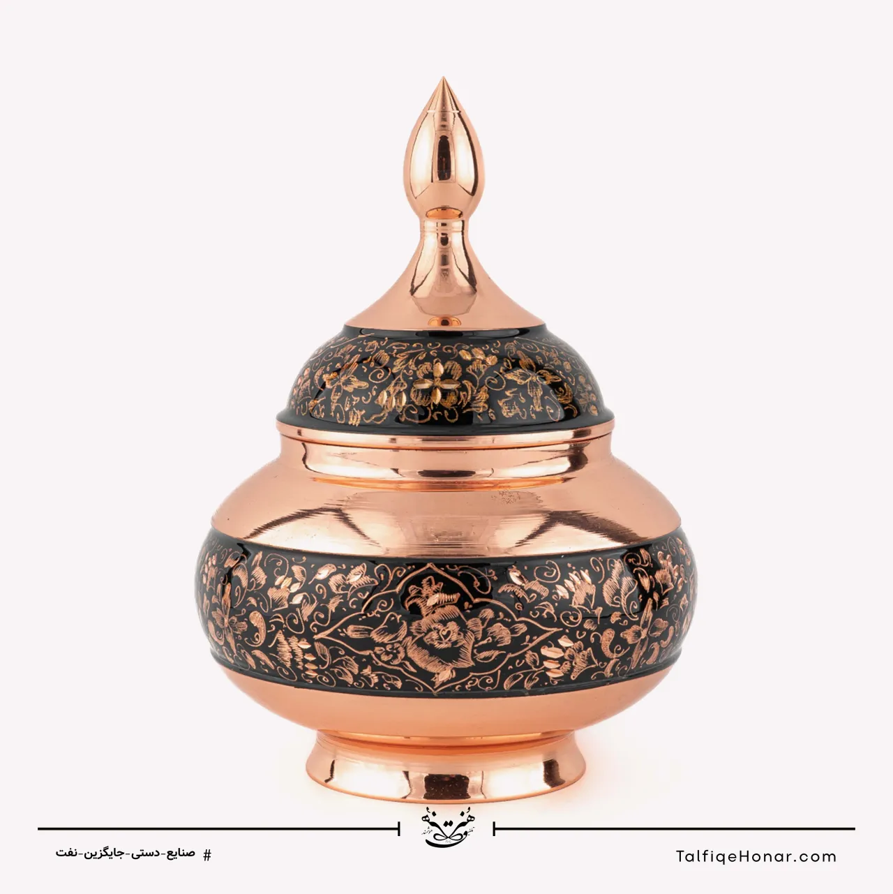 قندان مس الماس تراش طرح ویژه سایز 20، تصویر ۵