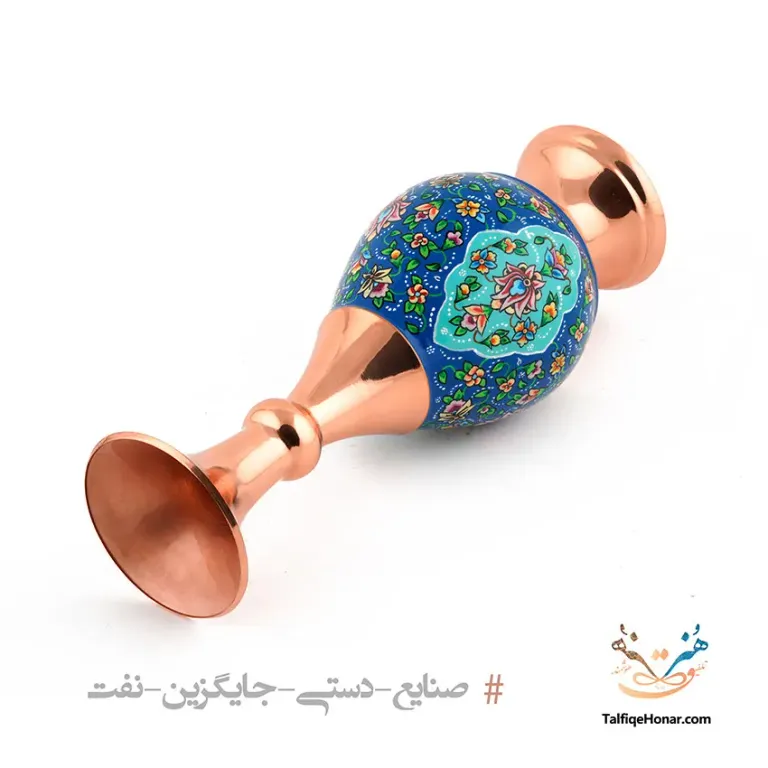 گلدان مس پرداز سایز 25