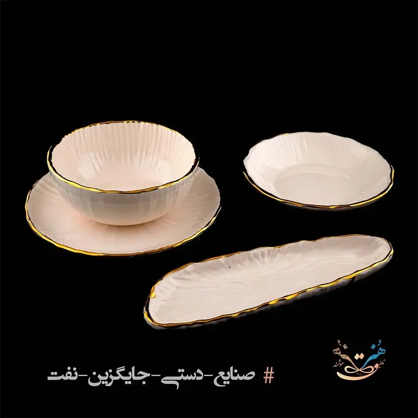مجموعه 4 تکه سرامیکی سپید، تصویر ۲