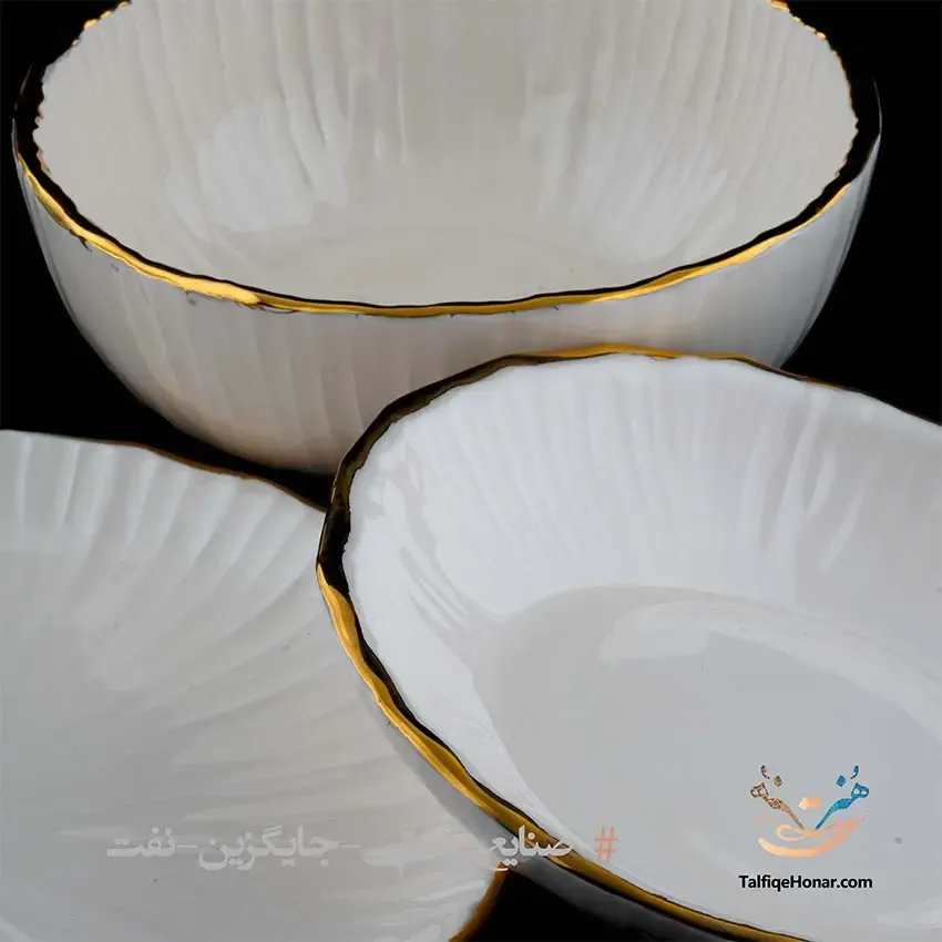 مجموعه 4 تکه سرامیکی سپید، تصویر ۷
