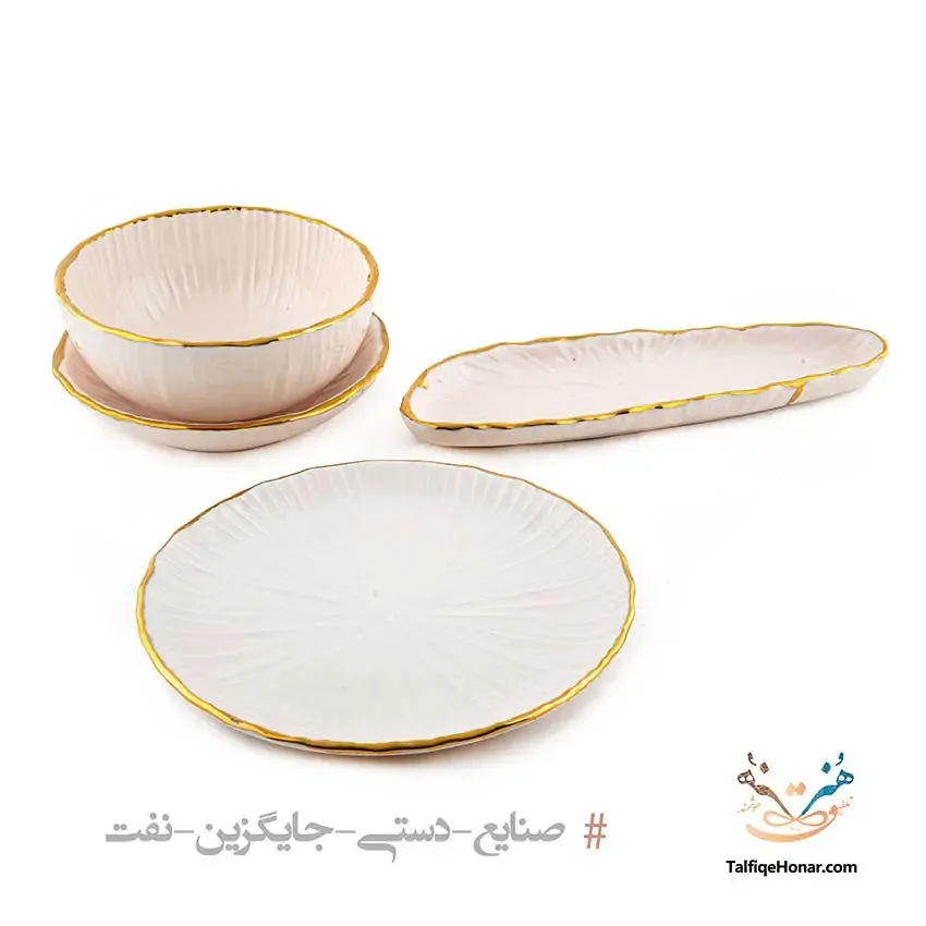 مجموعه 4 تکه سرامیکی سپید، تصویر ۸