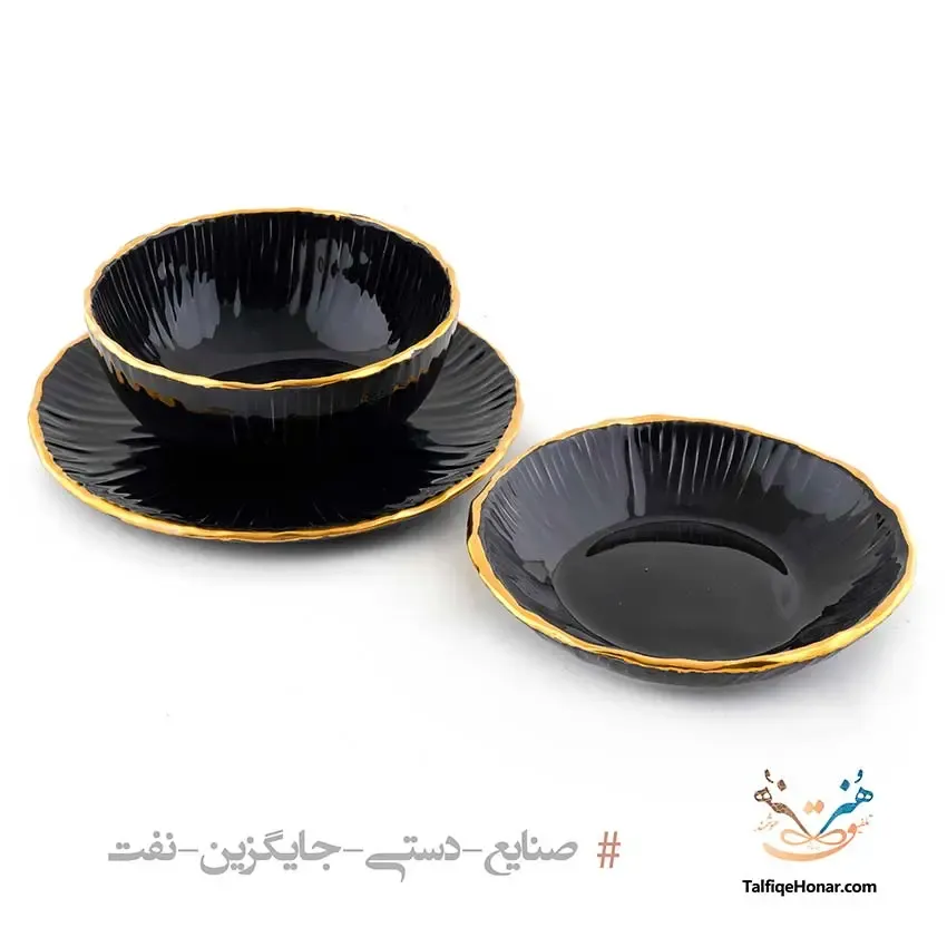 سرویس 3 پارچه سرامیکی طرح الوان، تصویر ۲
