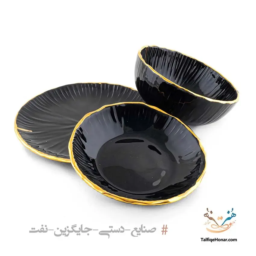 سرویس 3 پارچه سرامیکی طرح الوان، تصویر ۶