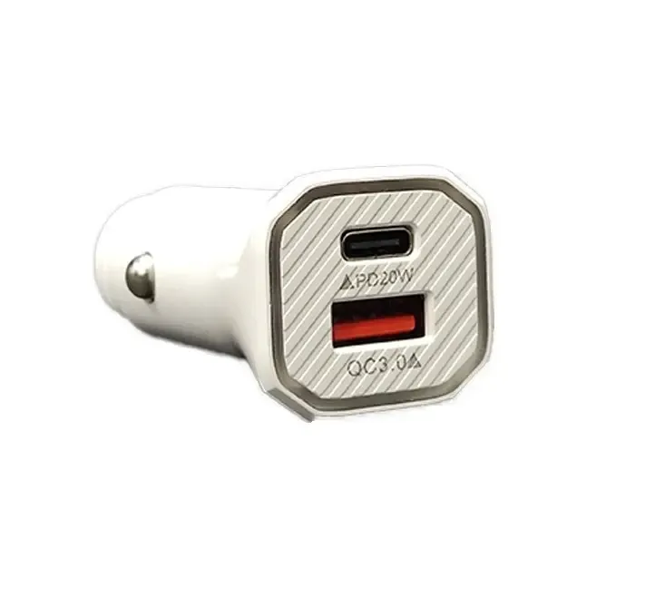 شارژر فندکی X-HANZ دو خروجی 38 وات (USB-C PD + USB-A QC 3.0)، تصویر ۴