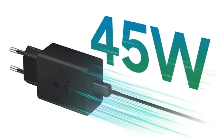 آداپتور شارژر سامسونگ USB-C PD 3.0 (PPS) | انتخاب وات 15/25/35/45 — 25، تصویر ۴